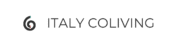 Italy Coliving horizontal logo on transparent background