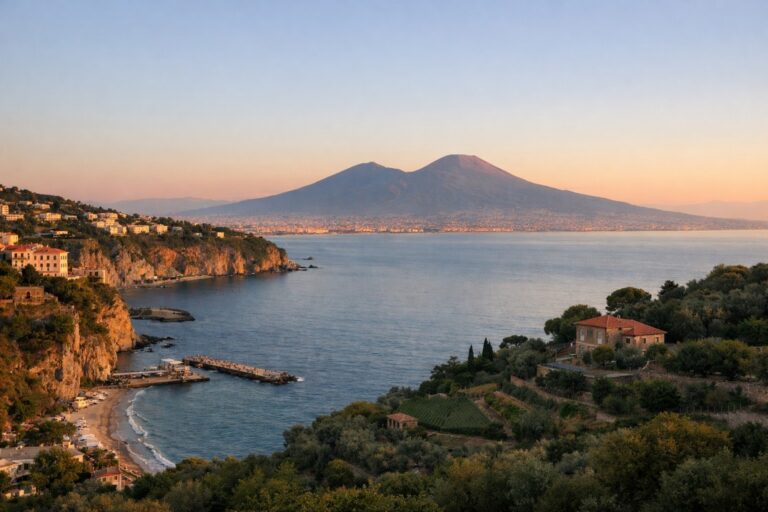 Landscape in Campania, Italy