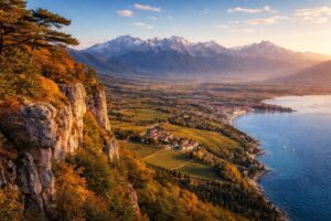 Living in Friuli Venezia Giulia: Trieste coastline meeting the Carso limestone plateau.